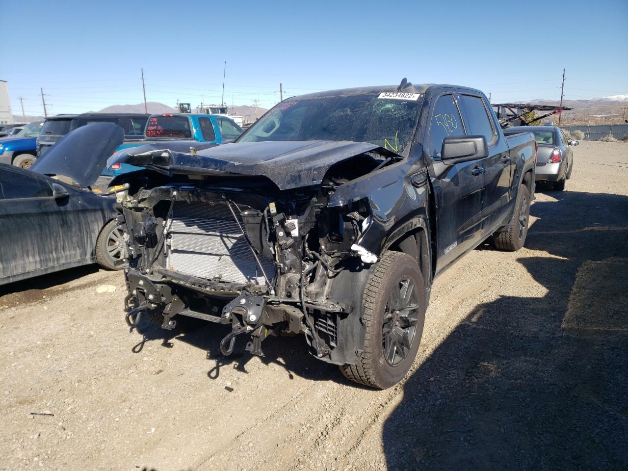 Photo 2 from auction – 2021 GMC SIERRA K15 with VIN 3GTU9CED5MG361939