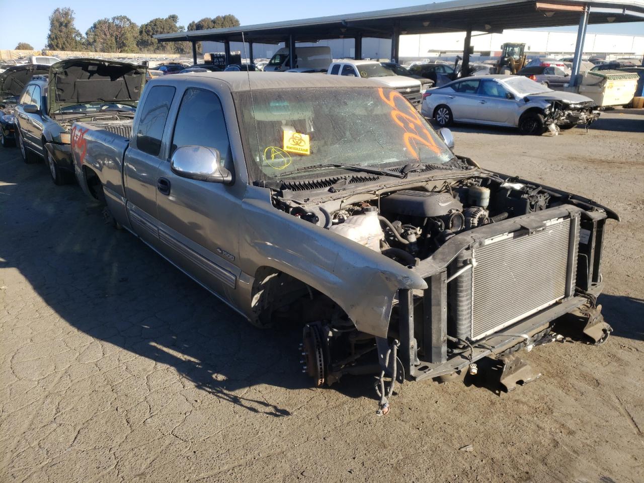 CHEVROLET SILVERADO 2001 with VIN 2GCEC19T411116825 - Photo from auction