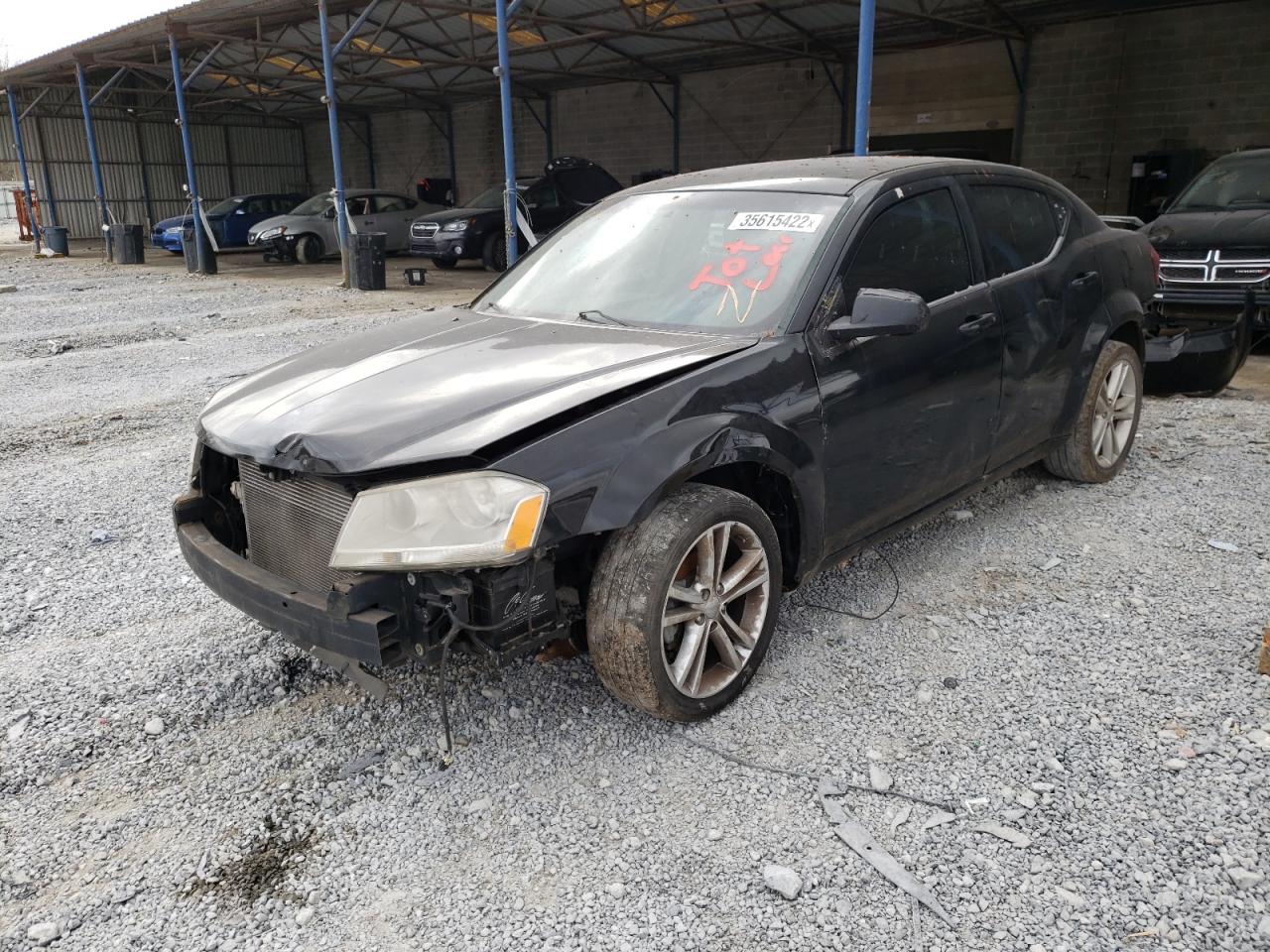 Photo 2 from auction – 2013 DODGE AVENGER SX with VIN 1C3CDZCG9DN524968