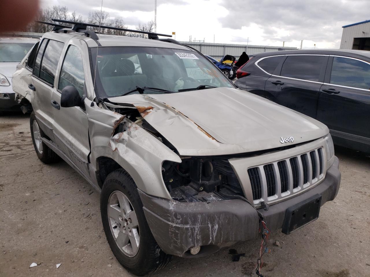 JEEP GRAND CHER 2004 with VIN 1J4GW48S54C354217 - Photo from auction