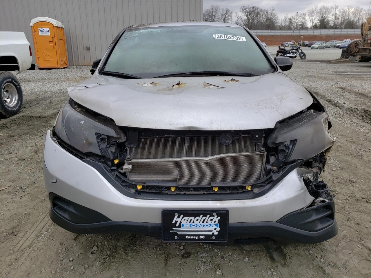 Photo 7 from auction – 2012 HONDA CR-V LX with VIN 5J6RM4H38CL018244