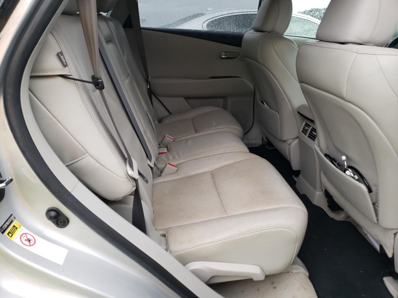 Photo 6 from auction – 2012 LEXUS RX 350 with VIN 2T2ZK1BA2CC078489
