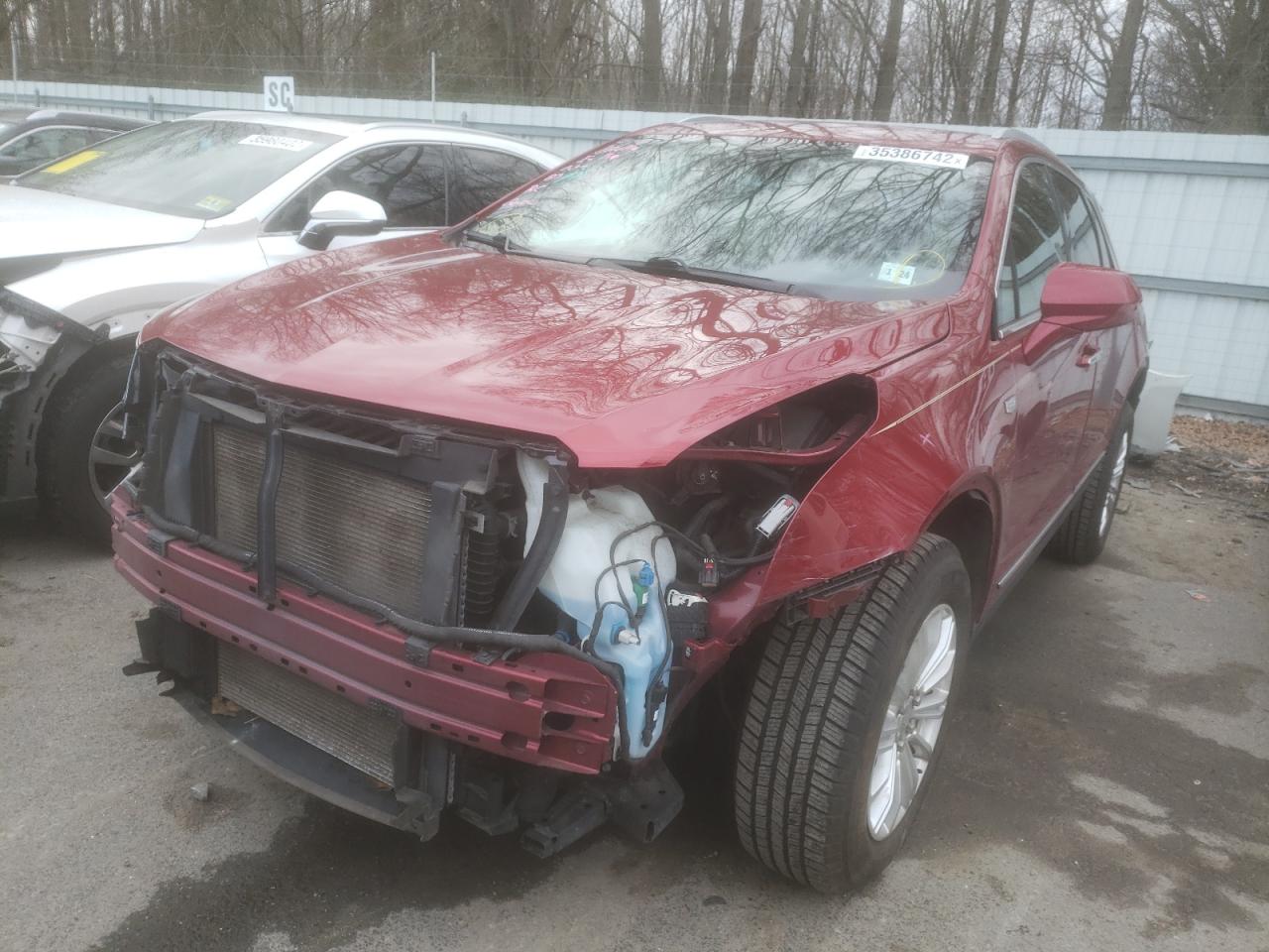 Photo 2 from auction – 2019 CADILLAC XT5 with VIN 1GYKNBRS6KZ143439