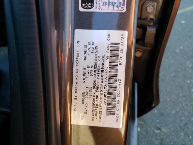 Photo 10 from auction – 2015 MAZDA 3 TOURING with VIN JM1BM1L72F1267624