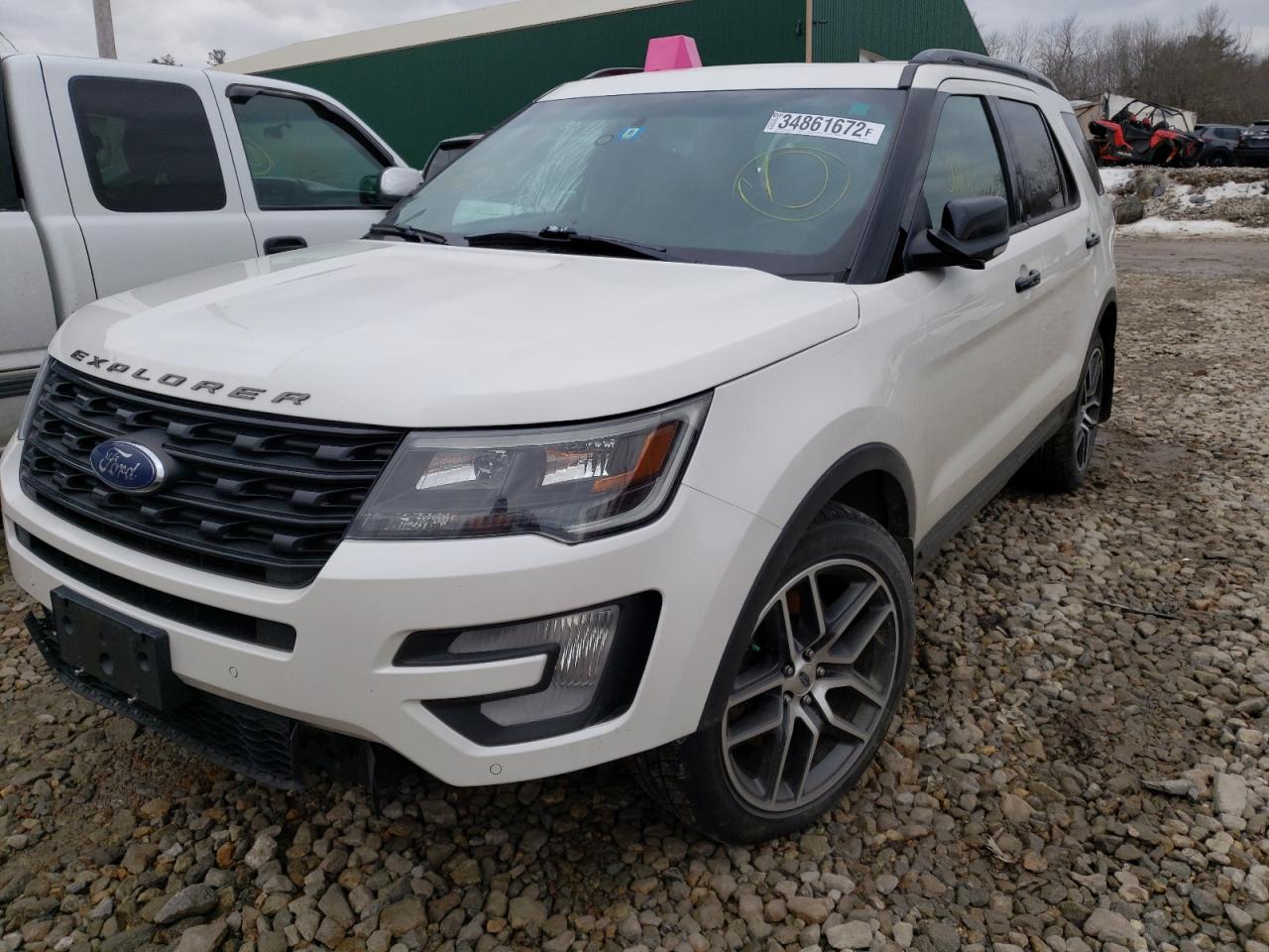 Photo 2 from auction – 2016 FORD EXPLORER S with VIN 1FM5K8GT6GGB77003
