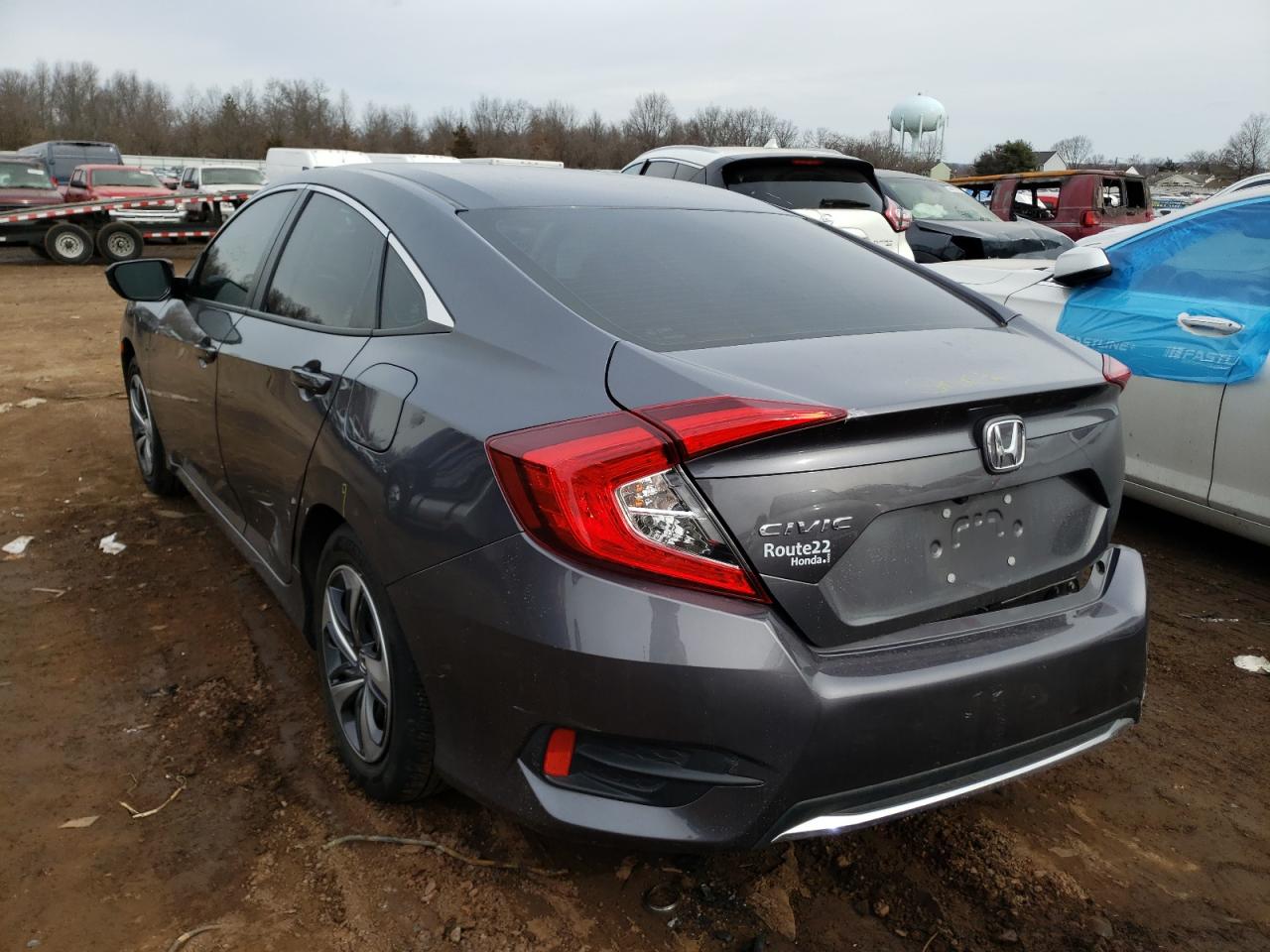 Photo 3 from auction – 2019 HONDA CIVIC LX with VIN 2HGFC2F66KH590696