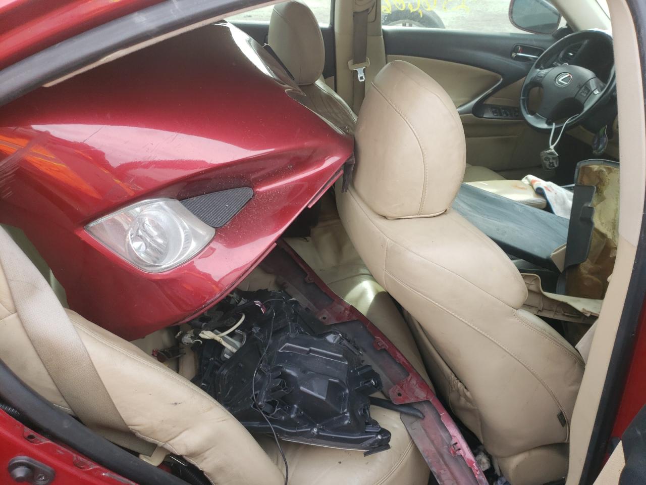 Photo 6 from auction – 2008 LEXUS IS 250 with VIN JTHCK262X82027037
