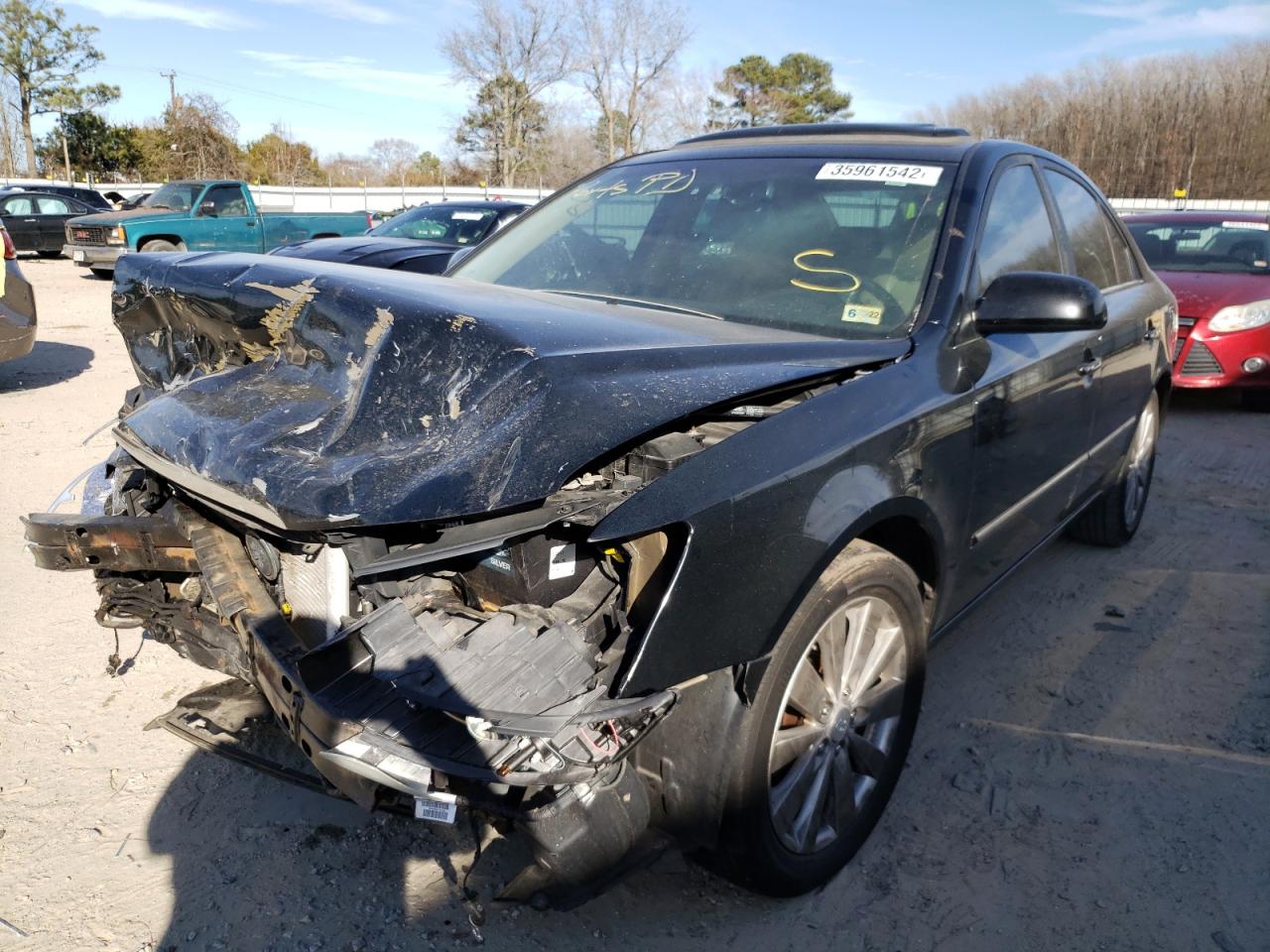 Photo 2 from auction – 2009 HYUNDAI SONATA SE with VIN 5NPEU46C09H493326