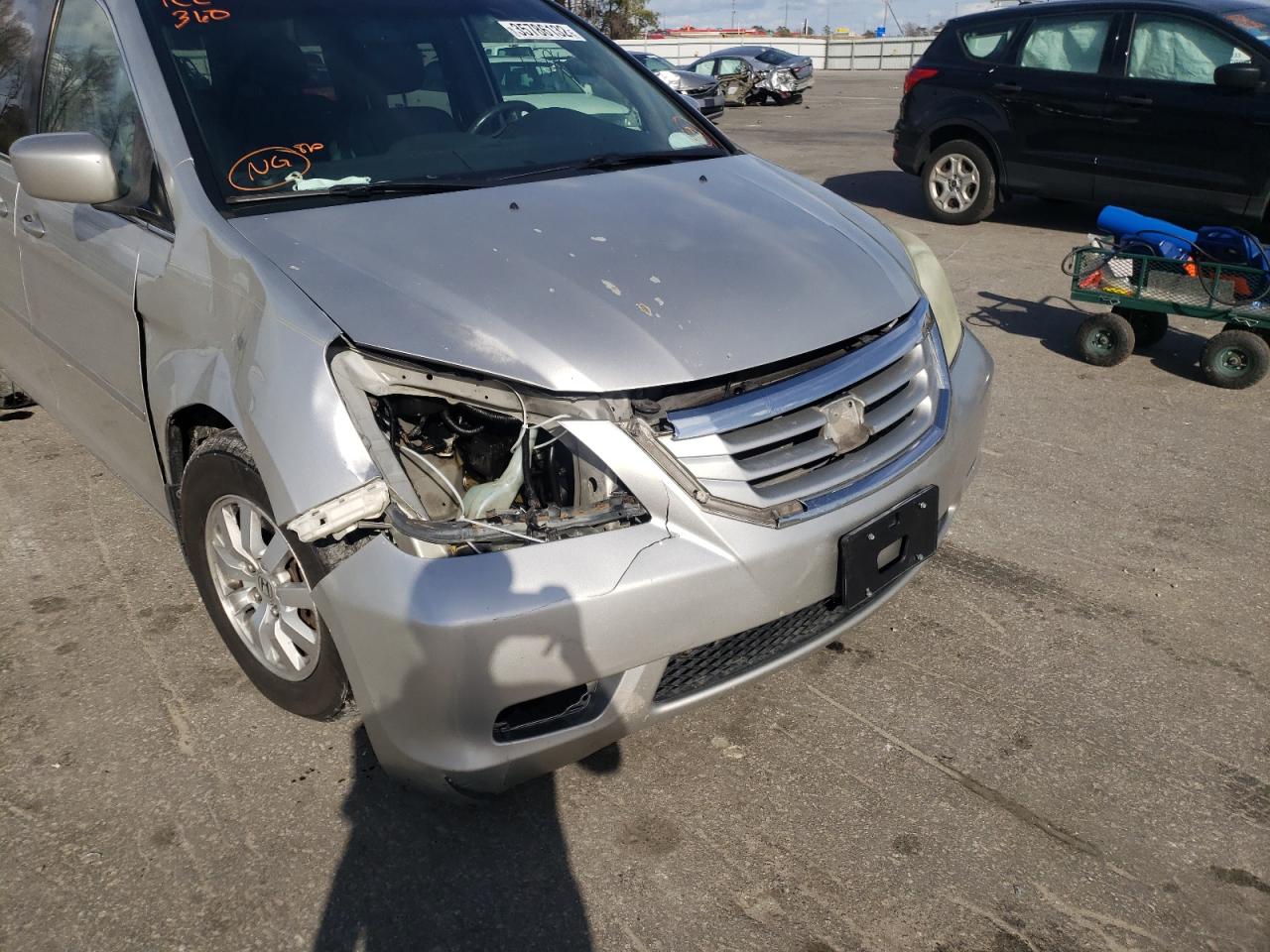 Photo 9 from auction – 2009 HONDA ODYSSEY EX with VIN 5FNRL38779B015949