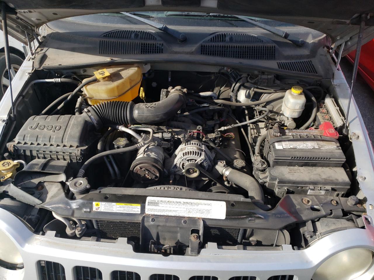 Photo 7 from auction – 2007 JEEP LIBERTY SP with VIN 1J4GL48K37W501131