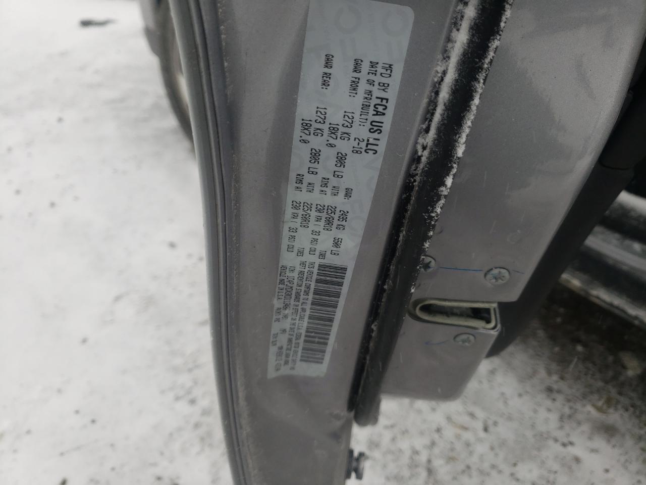 Photo 10 from auction – 2019 JEEP CHEROKEE with VIN 1C4PJMDX3KD113480