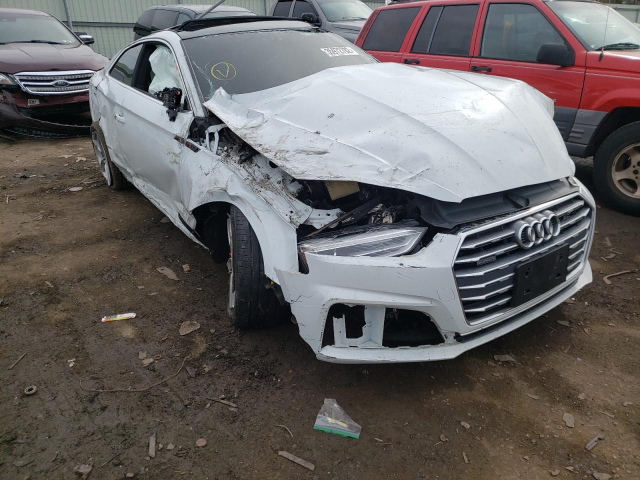 AUDI A5 PREMIUM 2018 with VIN WAUSNAF57JA067545 - Photo from auction