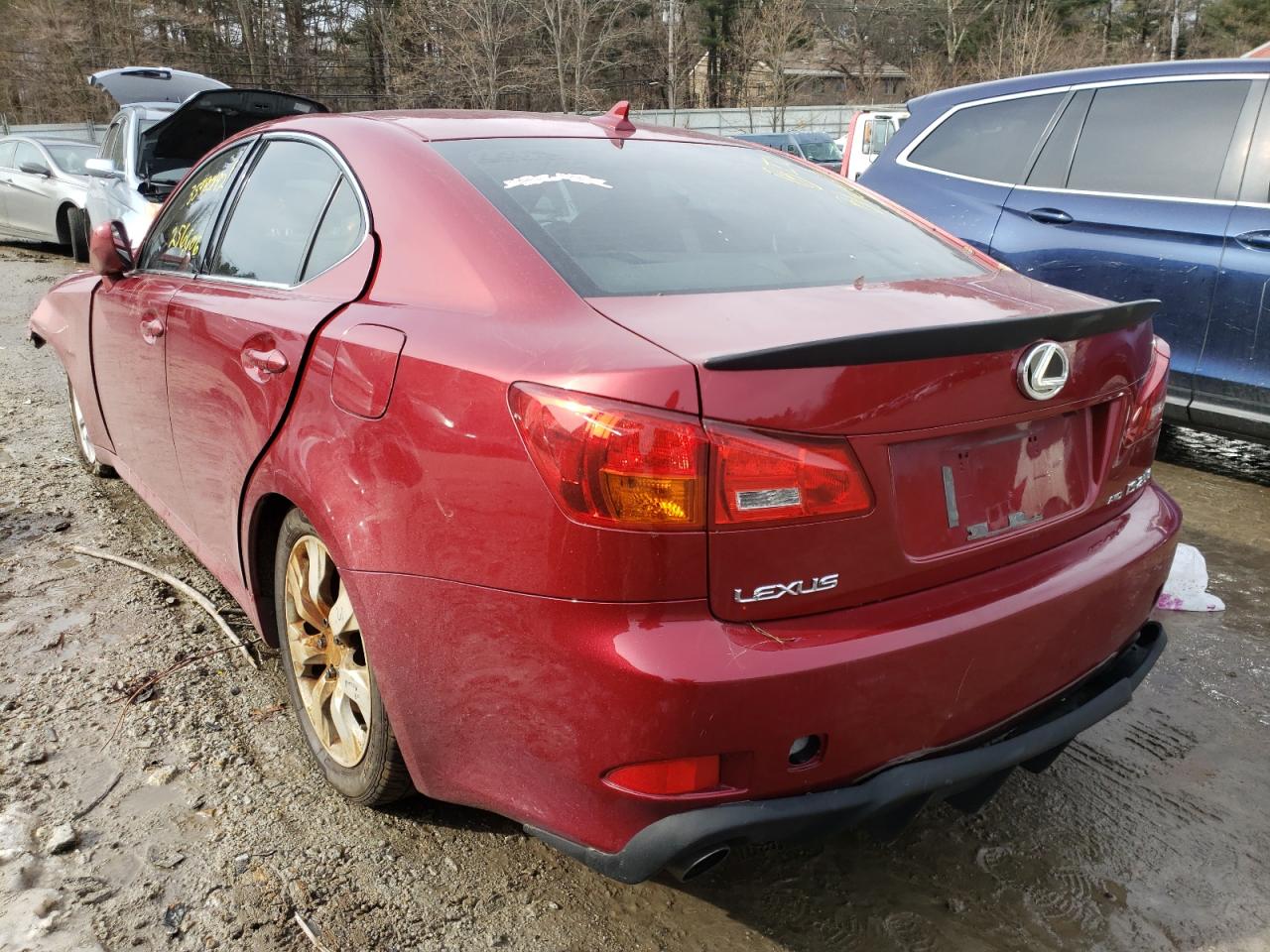 Photo 3 from auction – 2008 LEXUS IS 250 with VIN JTHCK262X82027037