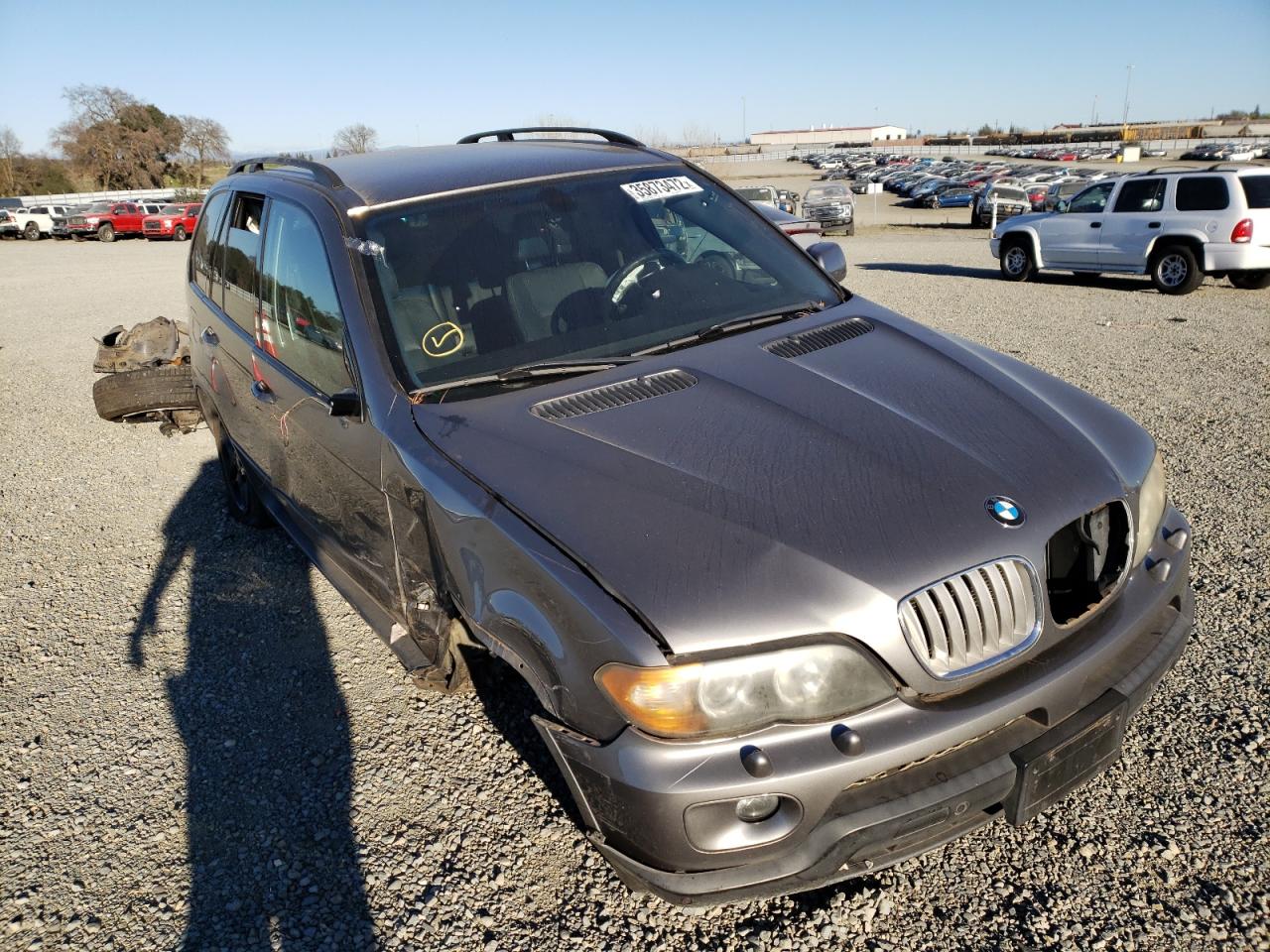 BMW X5 4.4I 2005 with VIN 5UXFB535X5LV12765 - Photo from auction