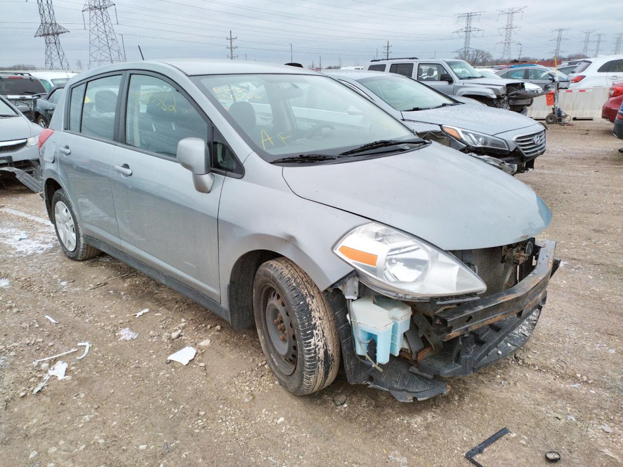 NISSAN VERSA S 2011 with VIN 3N1BC1CP6BL516001 - Photo from auction