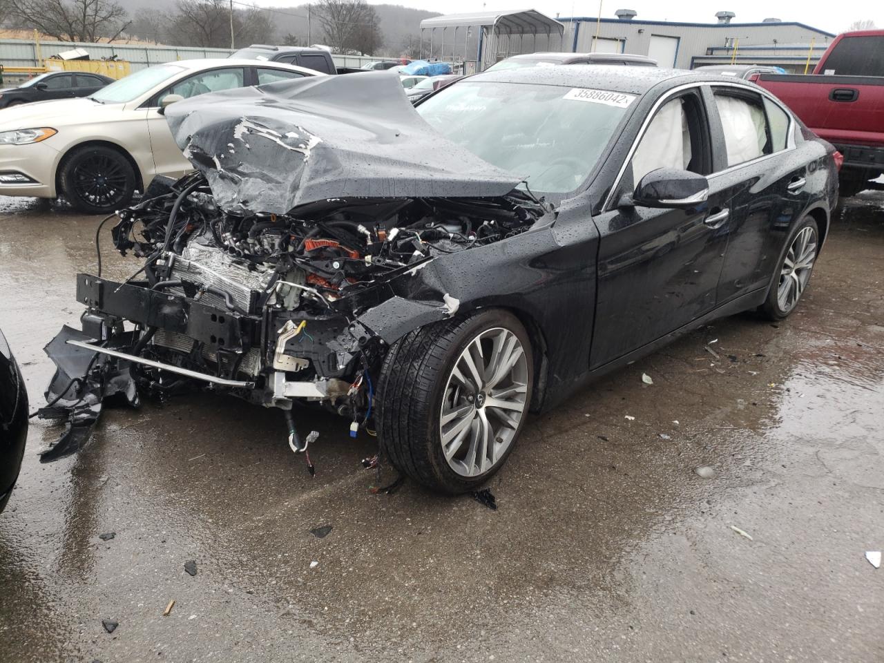 Photo 2 from auction – 2021 INFINITI Q50 SENSOR with VIN JN1EV7CR0MM752681