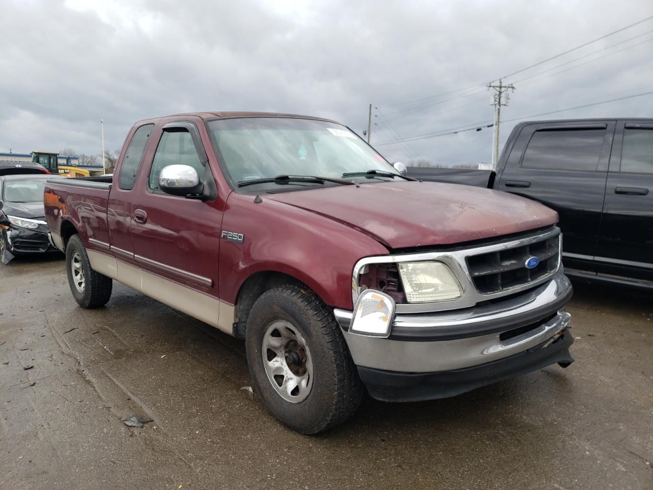 FORD F250 1997 with VIN 1FTFX27L7VKC04663 - Photo from auction