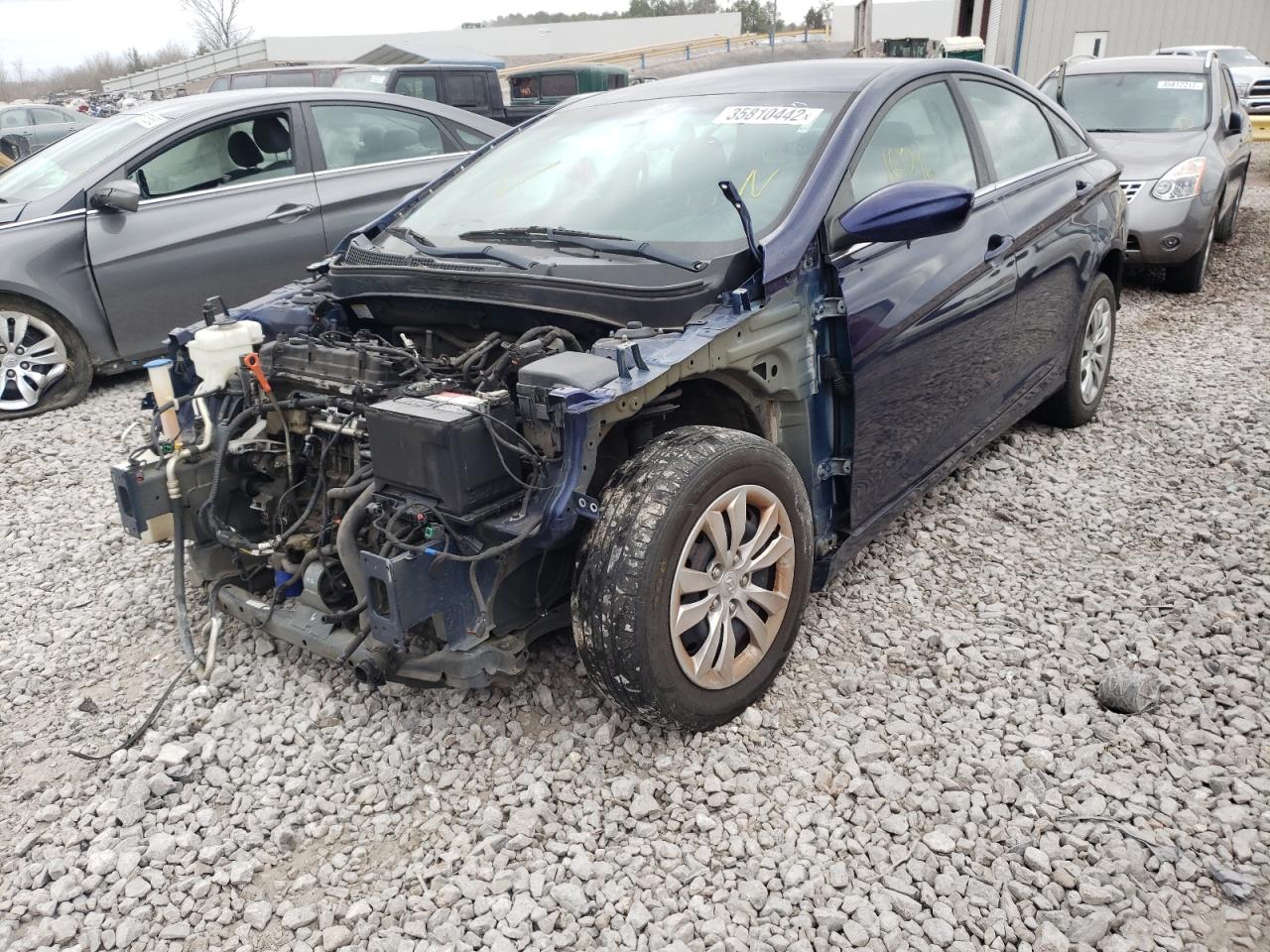 Photo 2 from auction – 2011 HYUNDAI SONATA GLS with VIN 5NPEB4AC9BH094644