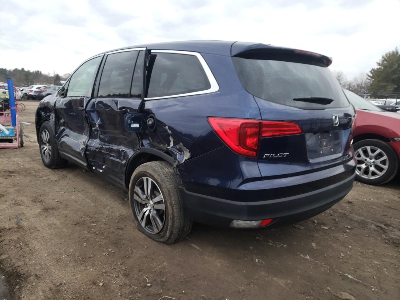 Photo 3 from auction – 2017 HONDA PILOT EXL with VIN 5FNYF6H58HB077765