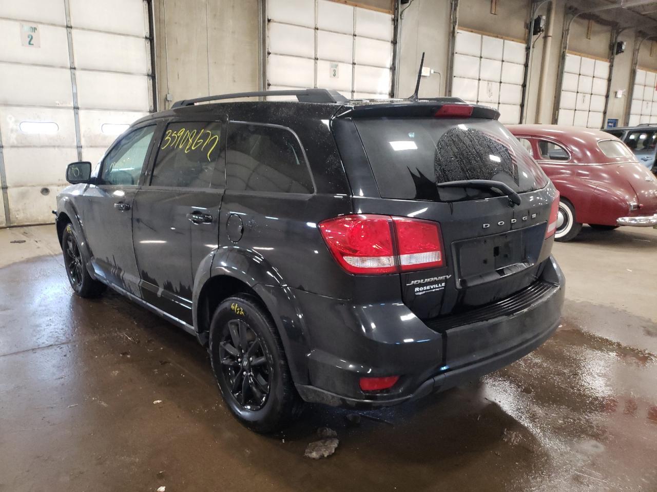 Photo 3 from auction – 2019 DODGE JOURNEY SE with VIN 3C4PDCBB9KT870614