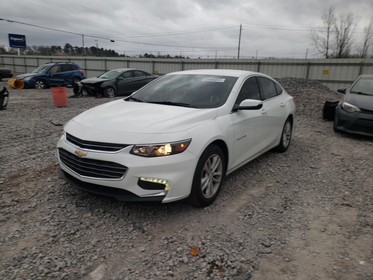 Photo 2 from auction – 2017 CHEVROLET MALIBU LT with VIN 1G1ZE5ST5HF101825