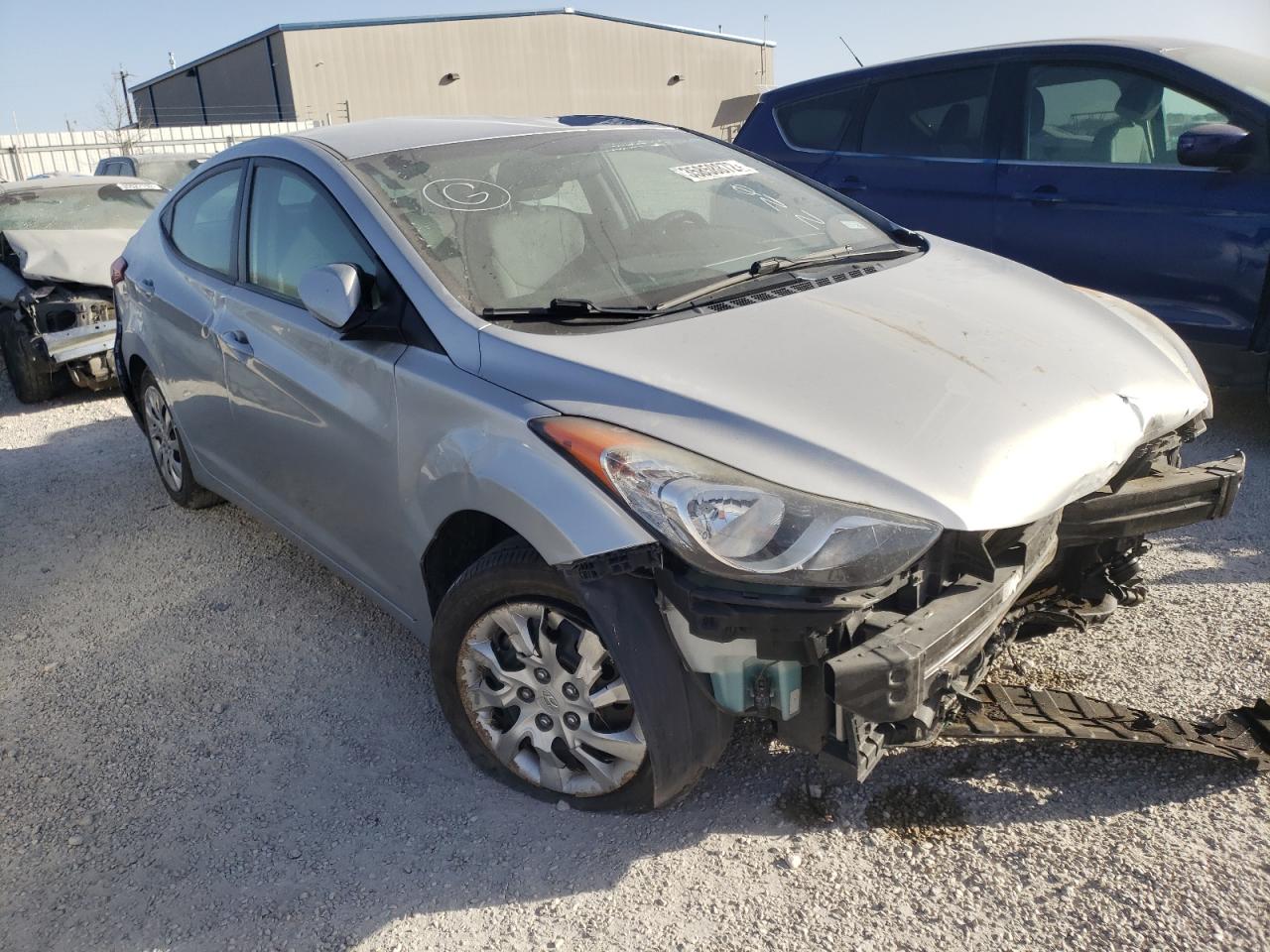 HYUNDAI ELANTRA GL 2012 with VIN 5NPDH4AE6CH145241 - Photo from auction