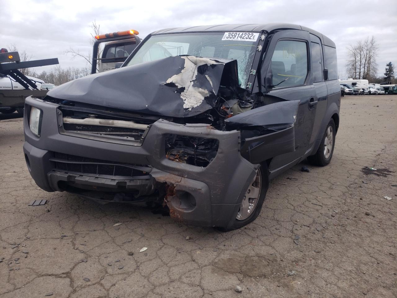 Photo 9 from auction – 2004 HONDA ELEMENT EX with VIN 5J6YH28654L038886