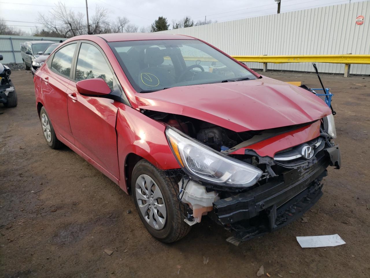 HYUNDAI ACCENT SE 2016 with VIN KMHCT4AE4GU976786 - Photo from auction