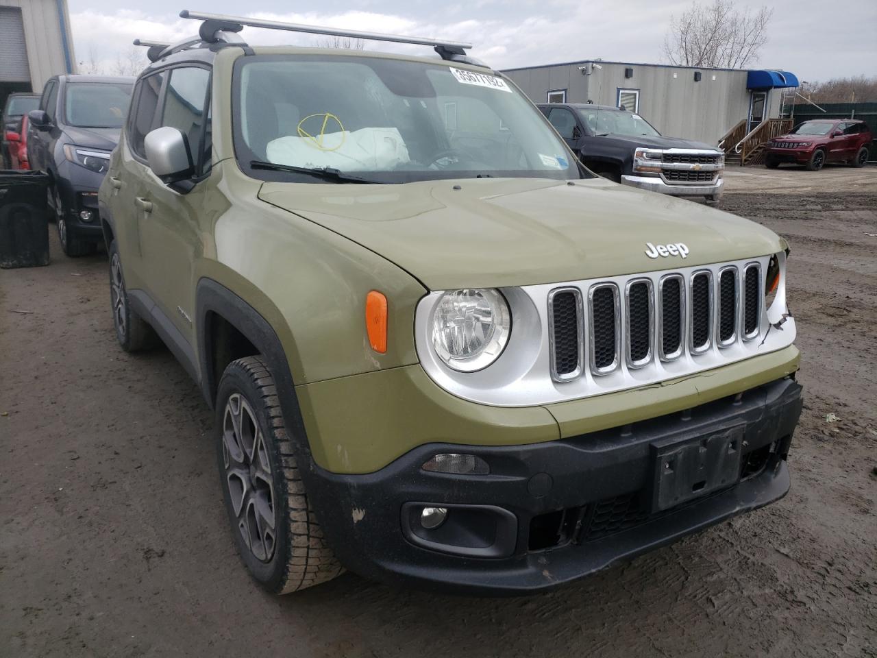 JEEP RENEGADE L 2015 with VIN ZACCJBDT0FPB54374 - Photo from auction