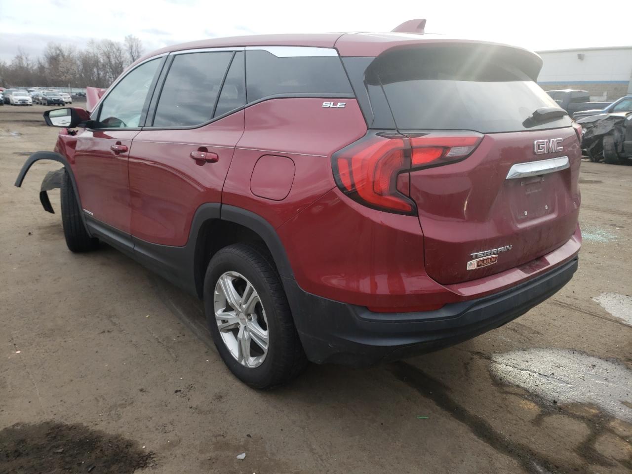 Photo 3 from auction – 2018 GMC TERRAIN SL with VIN 3GKALMEV3JL369127