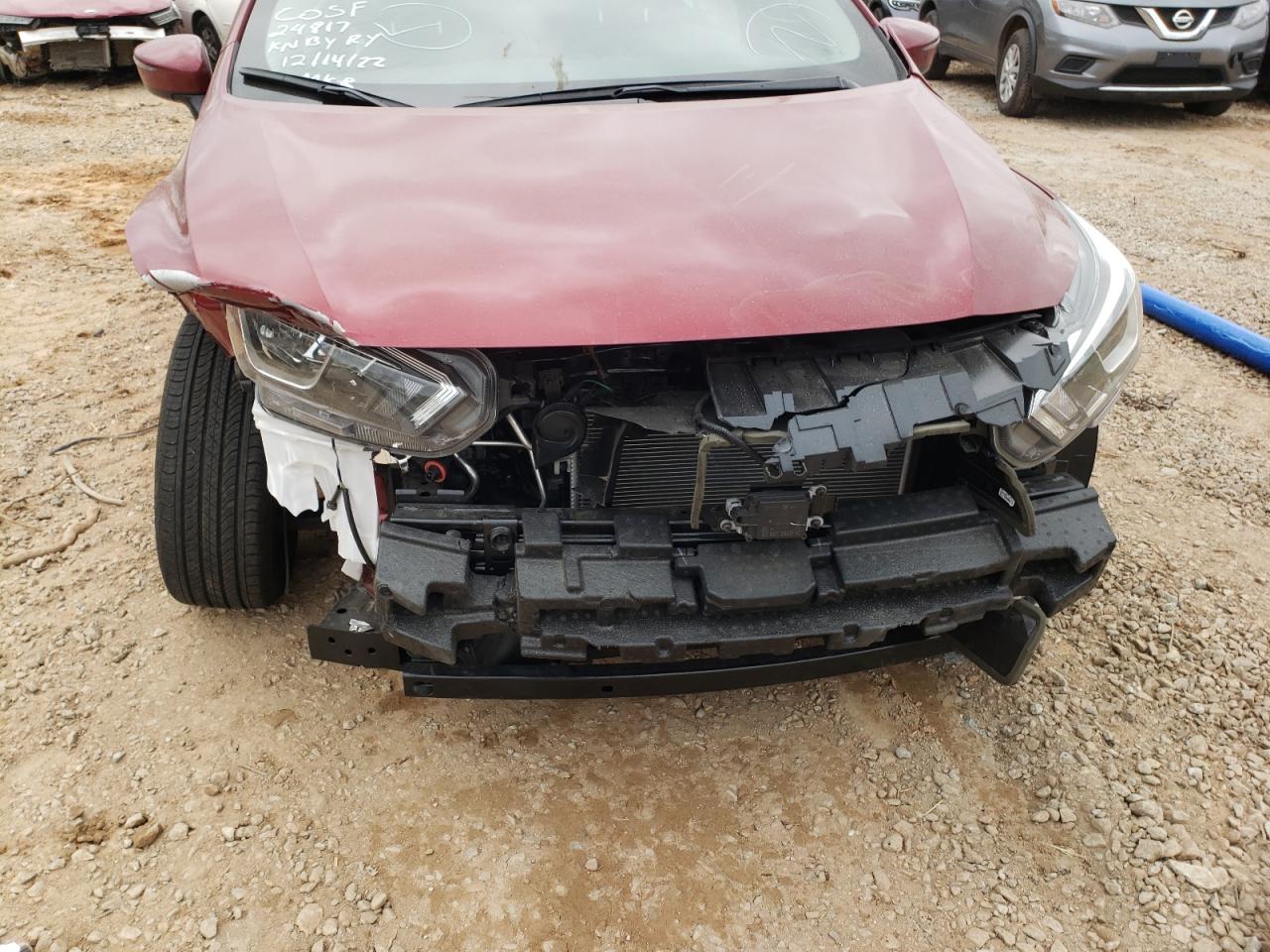 Photo 9 from auction – 2021 NISSAN VERSA SV with VIN 3N1CN8EV8ML893211