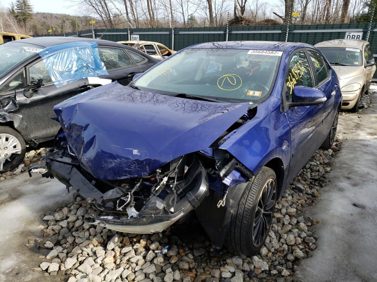 Photo 2 from auction – 2016 TOYOTA COROLLA L with VIN 2T1BURHE3GC558703
