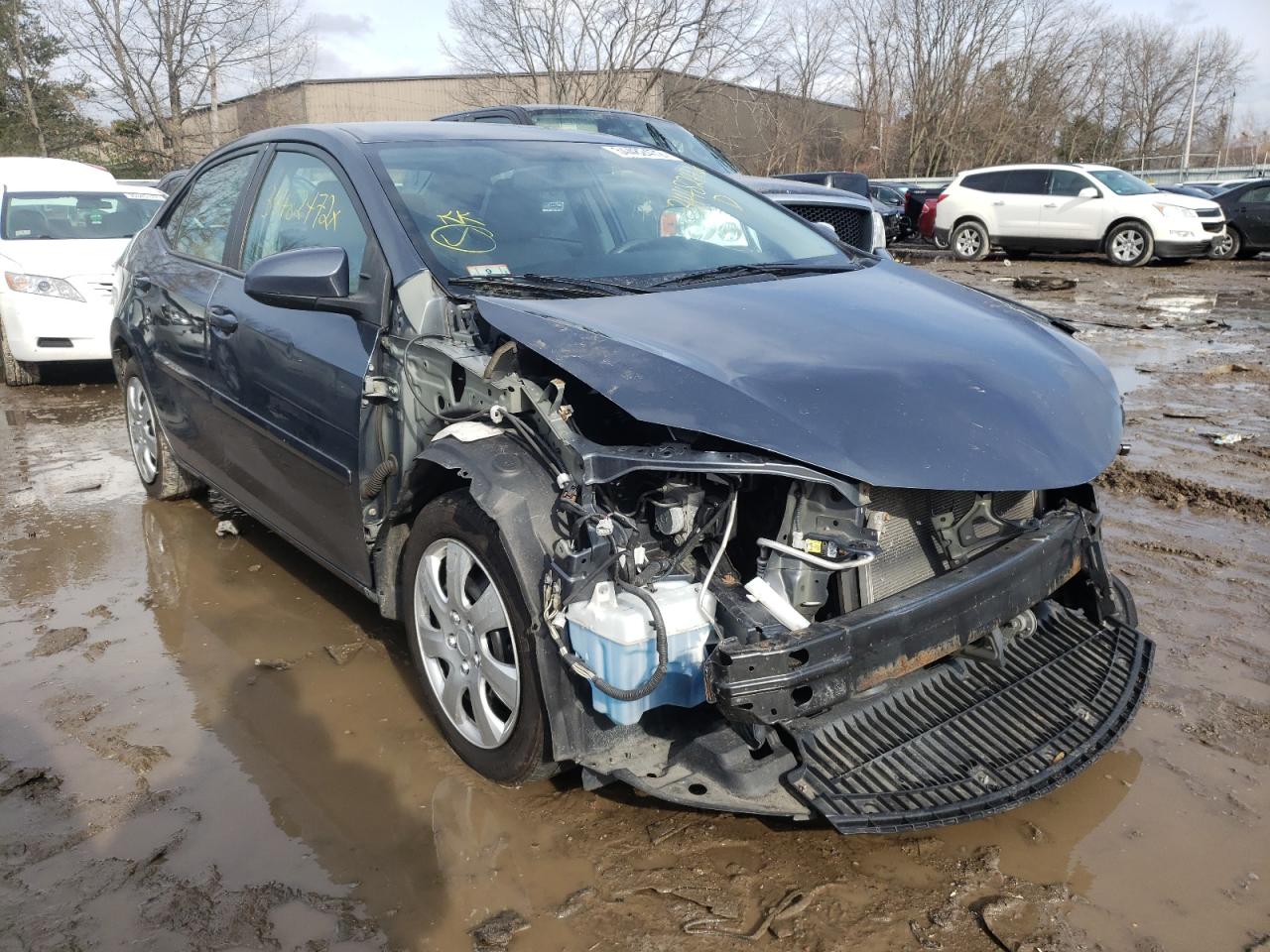 TOYOTA COROLLA L 2015 with VIN 2T1BURHE7FC402243 - Photo from auction