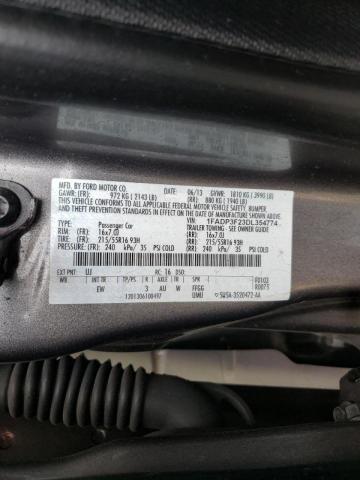 Photo 10 from auction – 2013 FORD FOCUS SE with VIN 1FADP3F23DL354774