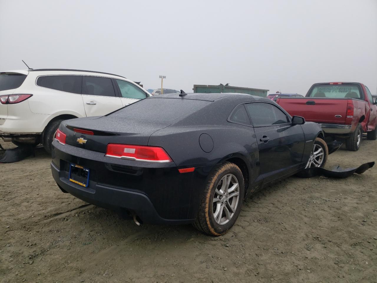 Photo 4 from auction – 2014 CHEVROLET CAMARO LS with VIN 2G1FA1E39E9248785
