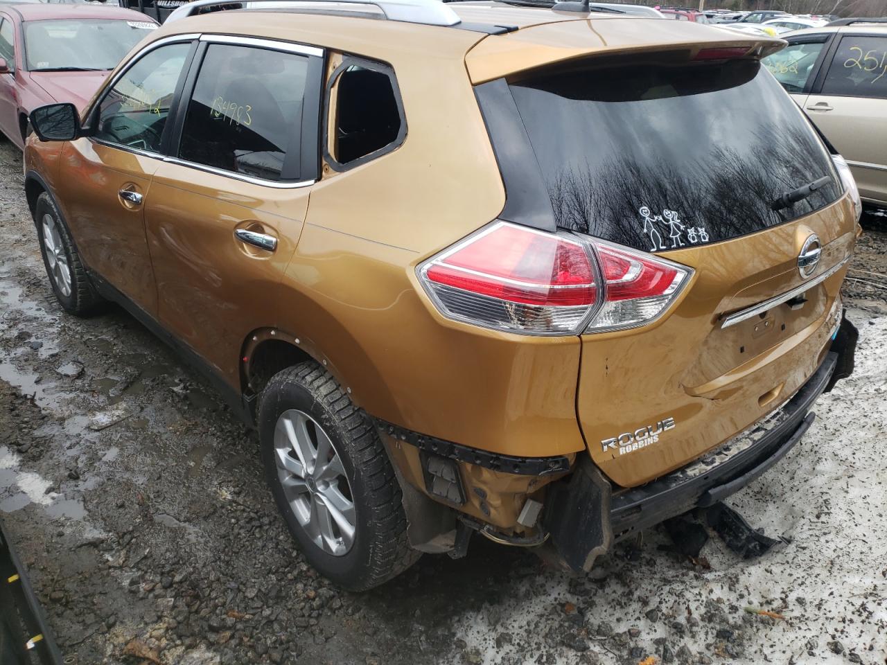 Photo 3 from auction – 2014 NISSAN ROGUE with VIN 5N1AT2MV0EC791032