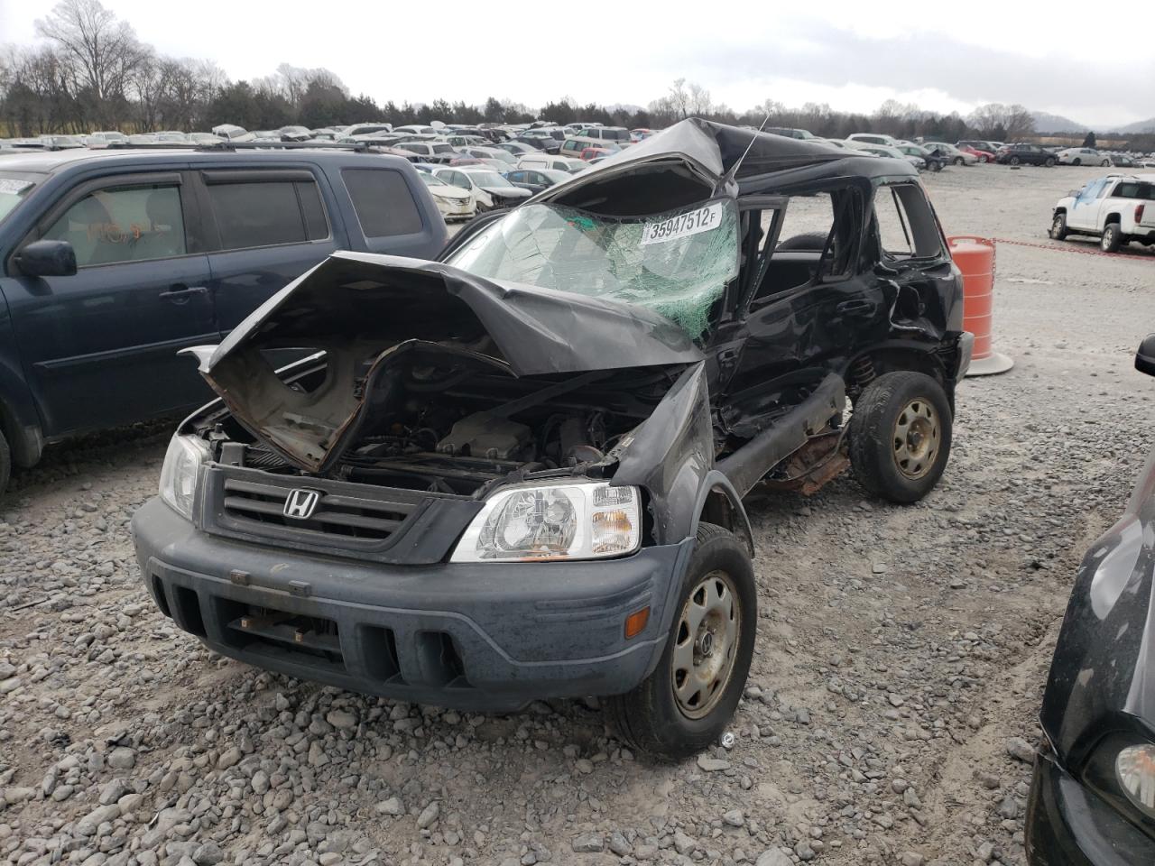 Photo 9 from auction – 2000 HONDA CR-V EX with VIN JHLRD1860YC040019