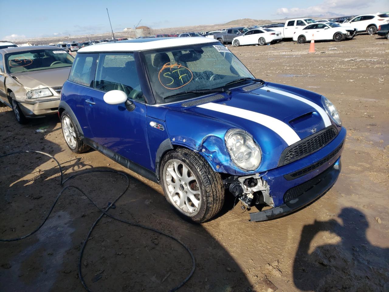 MINI COOPER S 2005 with VIN WMWRE33515TG98562 - Photo from auction
