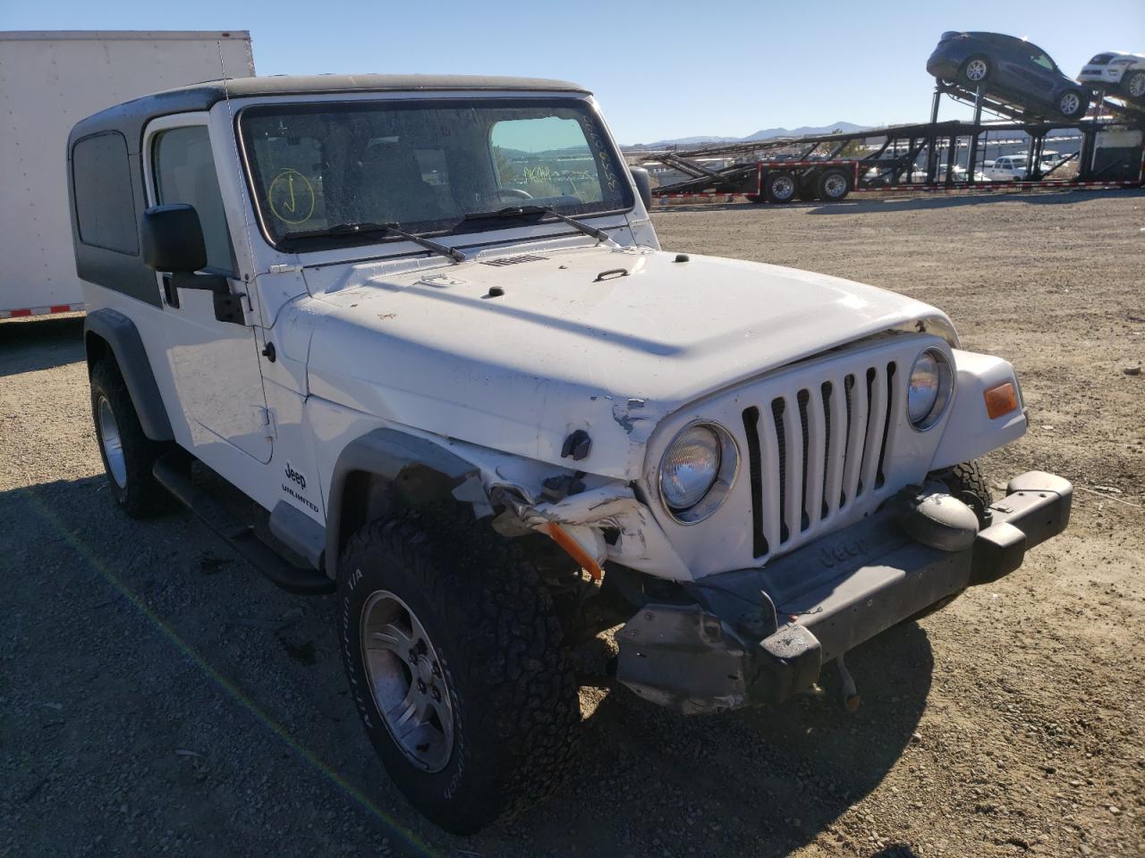 JEEP WRANGLER / 2006 with VIN 1J4FA44S96P723835 - Photo from auction