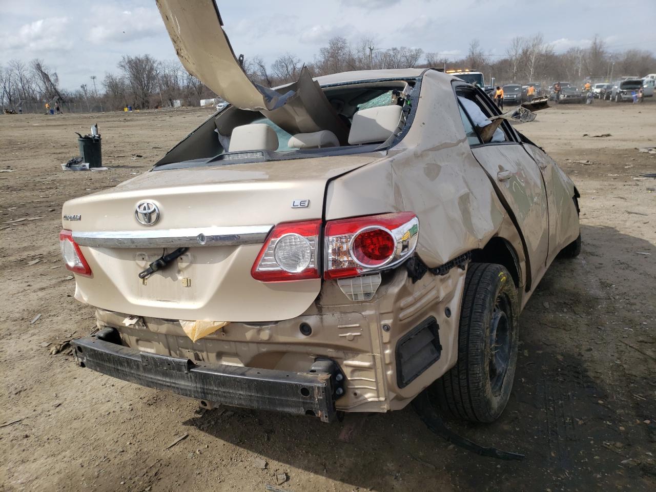 Photo 4 from auction – 2011 TOYOTA COROLLA BA with VIN JTDBU4EE9B9142841