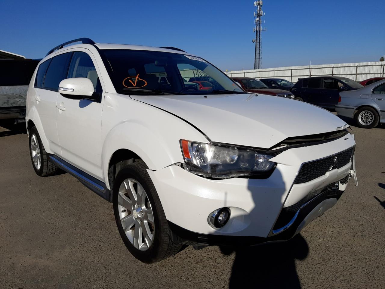 MITSUBISHI OUTLANDER 2010 with VIN JA4AS3AW2AZ009311 - Photo from auction