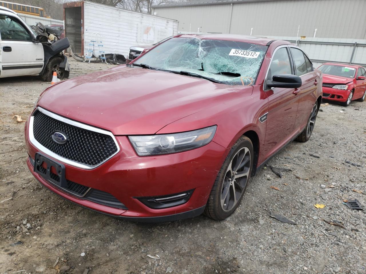 Photo 2 from auction – 2014 FORD TAURUS SHO with VIN 1FAHP2KT5EG164365