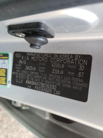 Photo 10 from auction – 2011 KIA OPTIMA EX with VIN KNAGN4A73B5163182