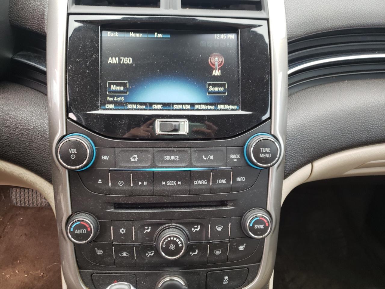 Photo 9 from auction – 2015 CHEVROLET MALIBU 2LT with VIN 1G11D5SL7FF186101