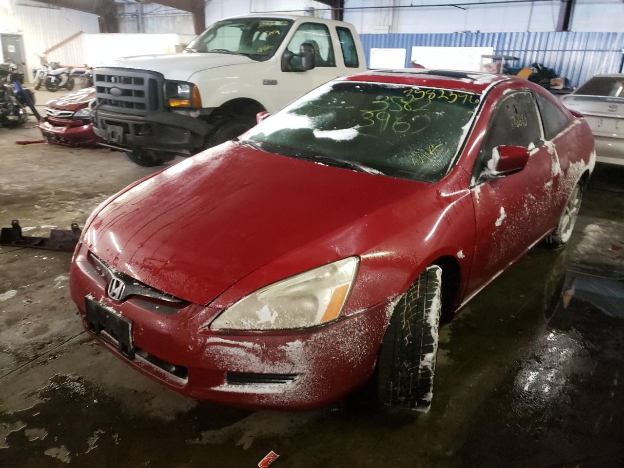 Photo 2 from auction – 2003 HONDA ACCORD EX with VIN 1HGCM81613A020020