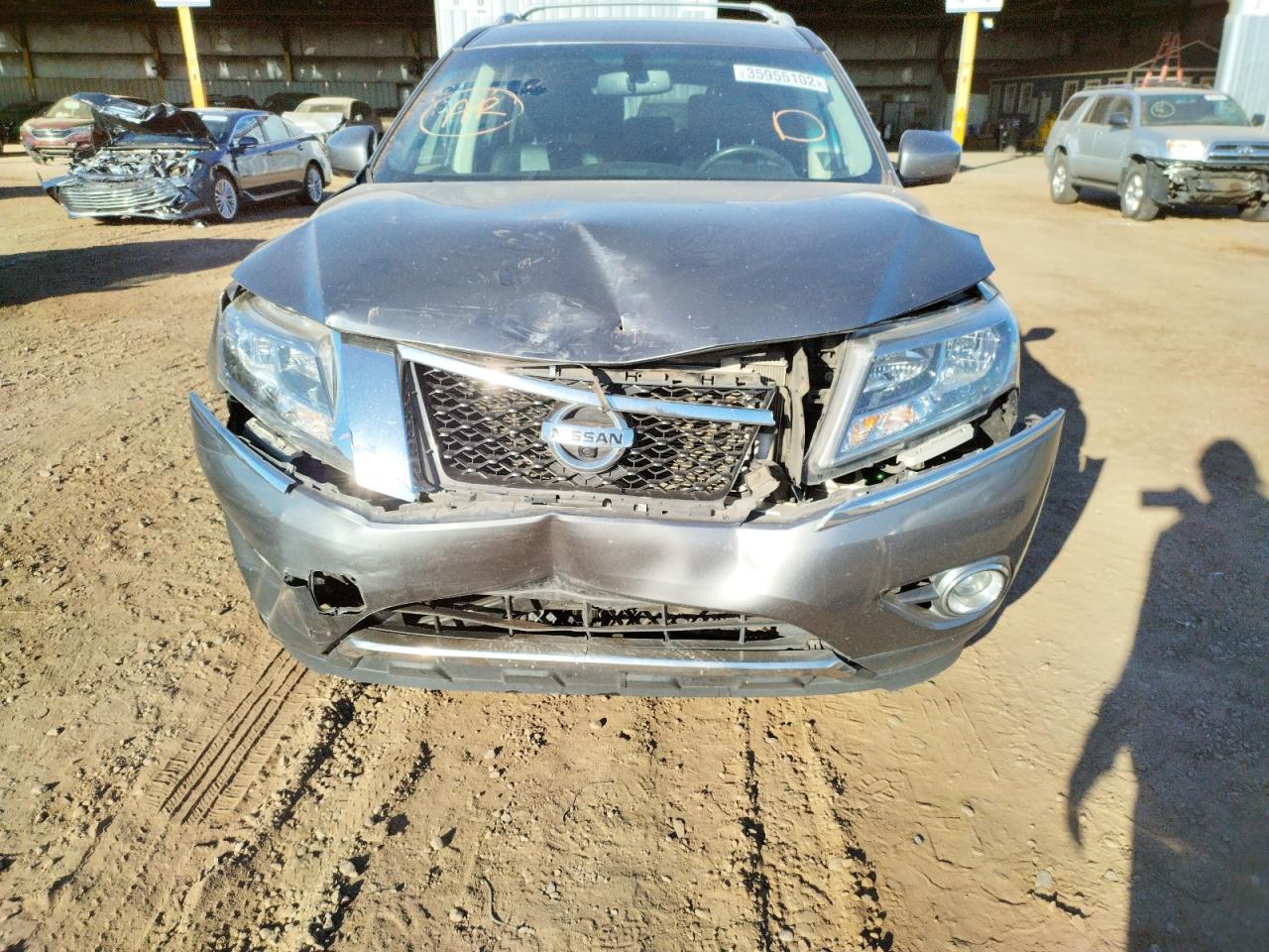 Photo 9 from auction – 2016 NISSAN PATHFINDER with VIN 5N1AR2MN6GC657398