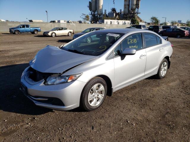 Photo 2 from auction – 2015 HONDA CIVIC LX with VIN 2HGFB2F57FH535514