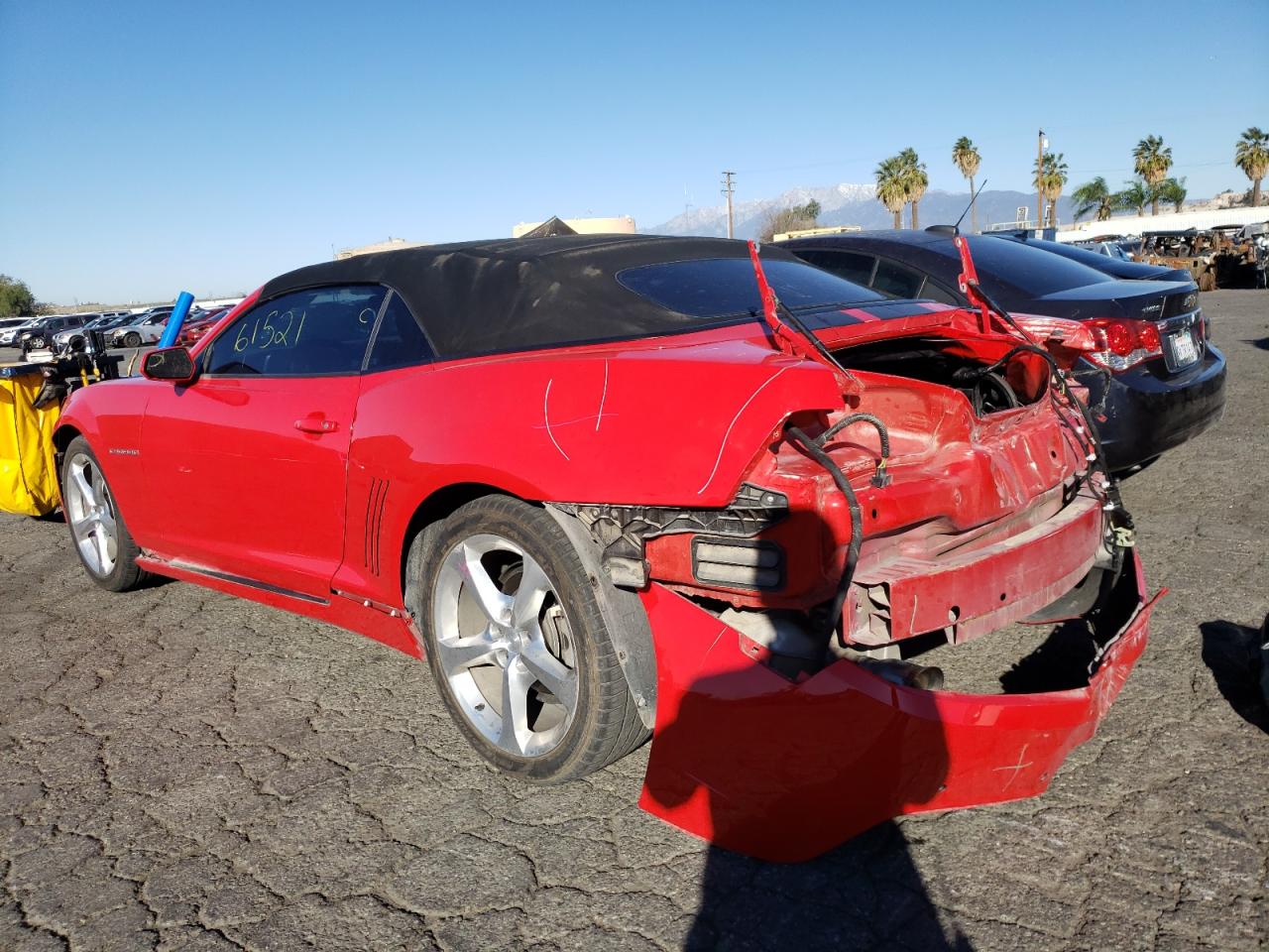 Photo 3 from auction – 2015 CHEVROLET CAMARO LT with VIN 2G1FF3D32F9213635