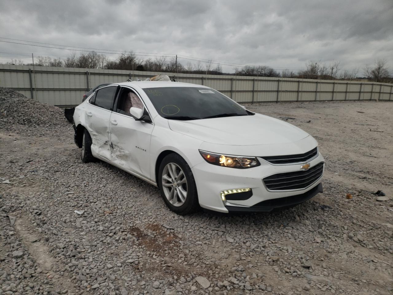 CHEVROLET MALIBU LT 2017 with VIN 1G1ZE5ST5HF101825 - Photo from auction