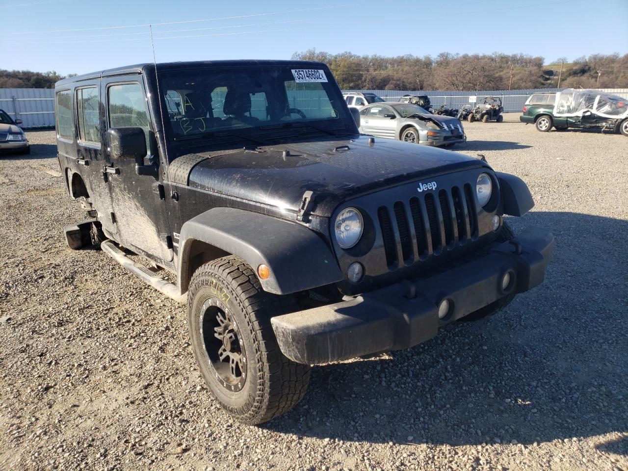 Photo 1 from auction – 2017 JEEP WRANGLER U with VIN 1C4BJWDGXHL549358